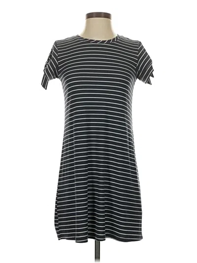Pre-owned Lc Lauren Conrad Casual Dress In Gray