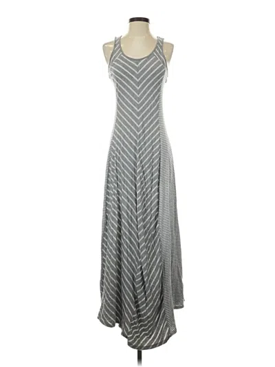 Pre-owned Lc Lauren Conrad Casual Dress In Gray