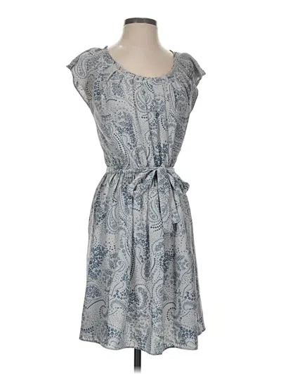 Pre-owned Lc Lauren Conrad Casual Dress In Gray