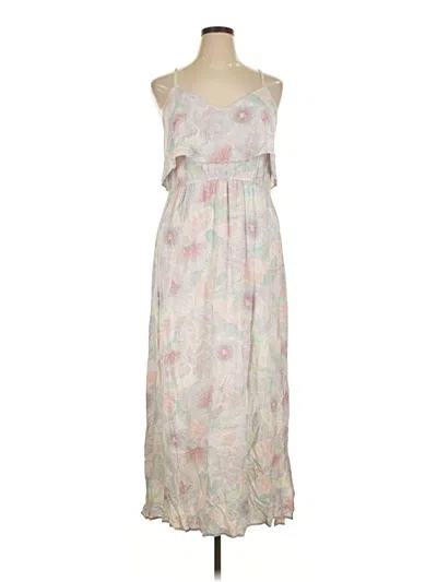 Pre-owned Lc Lauren Conrad Casual Dress In Ivory