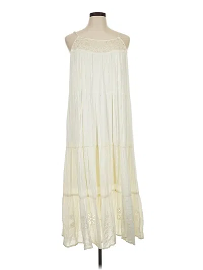 Pre-owned Lc Lauren Conrad Casual Dress In Ivory