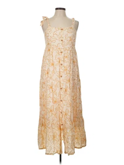 Pre-owned Lc Lauren Conrad Casual Dress In Ivory