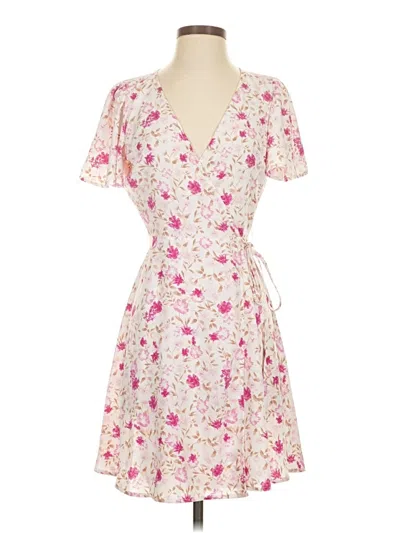 Pre-owned Lc Lauren Conrad Casual Dress In Pink