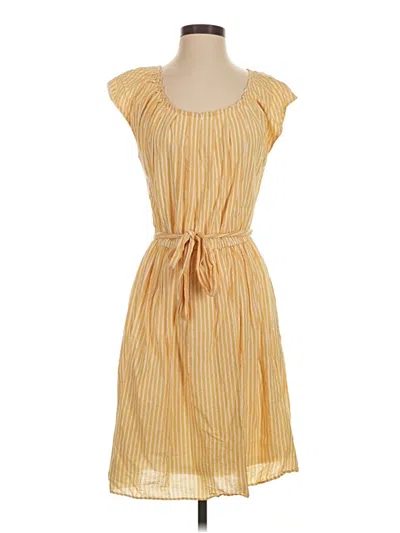 Pre-owned Lc Lauren Conrad Casual Dress In Yellow