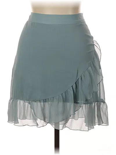 Lc Lauren Conrad Casual Skirt In Blue