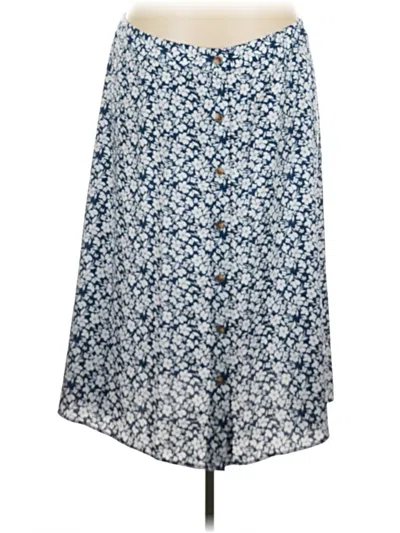 Pre-owned Lc Lauren Conrad Casual Skirt In Blue