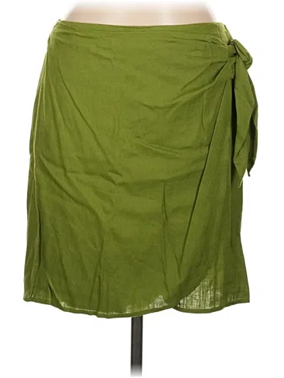 Lc Lauren Conrad Casual Skirt In Green
