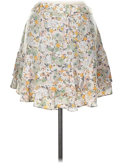 Pre-owned Lc Lauren Conrad Casual Skirt In White