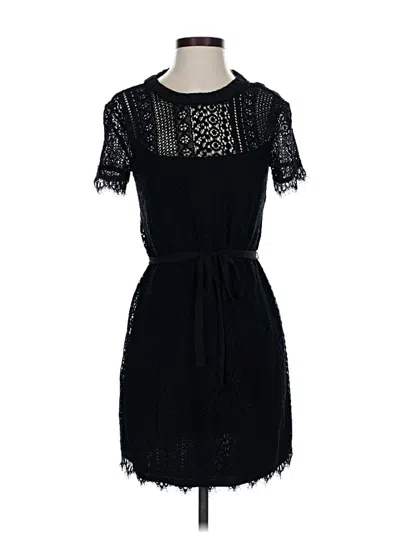 Pre-owned Lc Lauren Conrad Cocktail Dress In Black