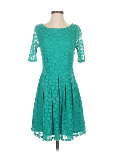 Pre-owned Lc Lauren Conrad Cocktail Dress In Blue