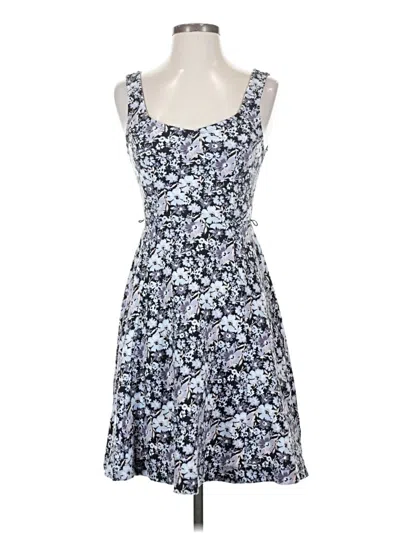 Pre-owned Lc Lauren Conrad Cocktail Dress In Blue