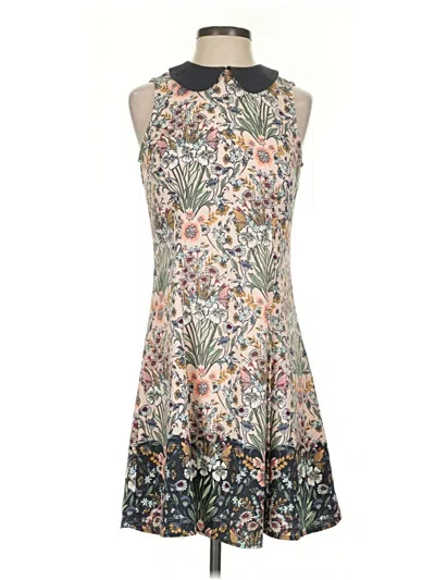 Pre-owned Lc Lauren Conrad Cocktail Dress In Gray