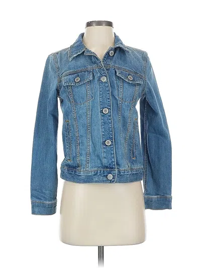 Pre-owned Lc Lauren Conrad Denim Jacket In Blue