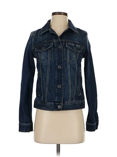 Pre-owned Lc Lauren Conrad Denim Jacket In Blue