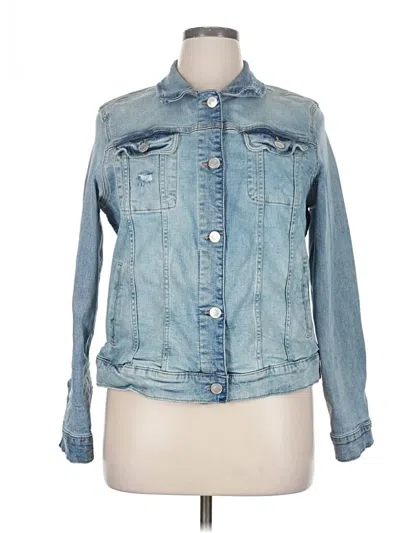 Pre-owned Lc Lauren Conrad Denim Jacket In Blue