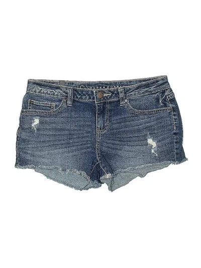 Pre-owned Lc Lauren Conrad Denim Shorts In Blue