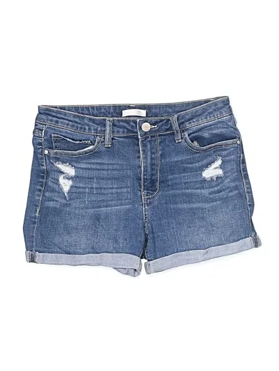Pre-owned Lc Lauren Conrad Denim Shorts In Blue