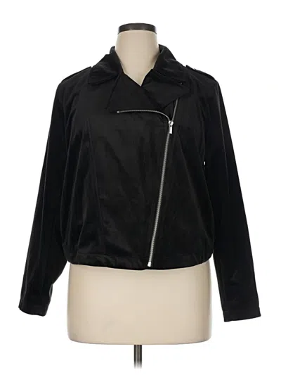Pre-owned Lc Lauren Conrad Jacket In Black