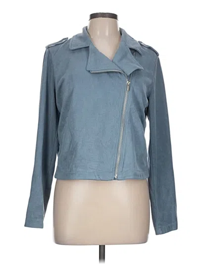 Pre-owned Lc Lauren Conrad Jacket In Blue