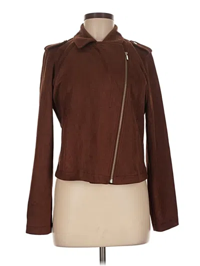 Pre-owned Lc Lauren Conrad Jacket In Brown