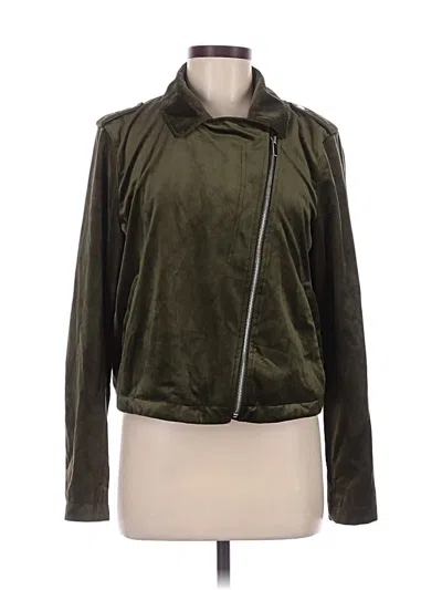 Pre-owned Lc Lauren Conrad Jacket In Green