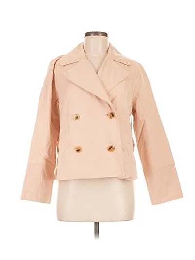 Pre-owned Lc Lauren Conrad Jacket In Tan