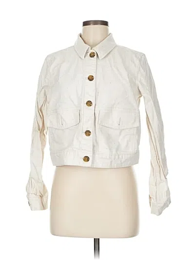 Pre-owned Lc Lauren Conrad Jacket In White