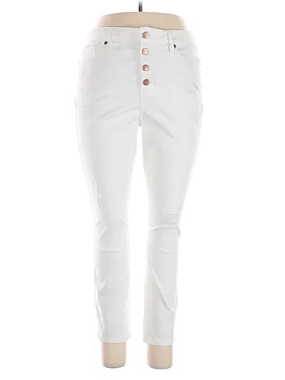 Pre-owned Lc Lauren Conrad Jeans In White