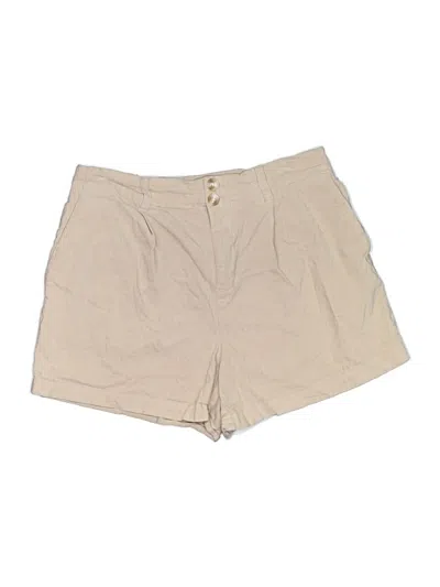 Pre-owned Lc Lauren Conrad Khaki Shorts In Tan