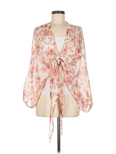 Lc Lauren Conrad Kimono In Pink