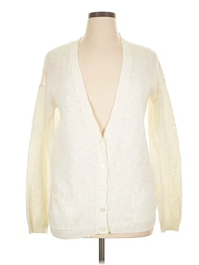 Pre-owned Lc Lauren Conrad Kimono In White