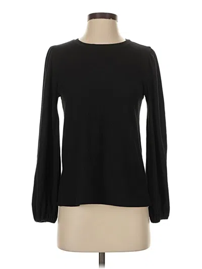 Pre-owned Lc Lauren Conrad Long Sleeve Top Black Turtleneck Tops