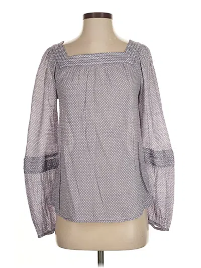 Pre-owned Lc Lauren Conrad Long Sleeve T-shirt In Gray