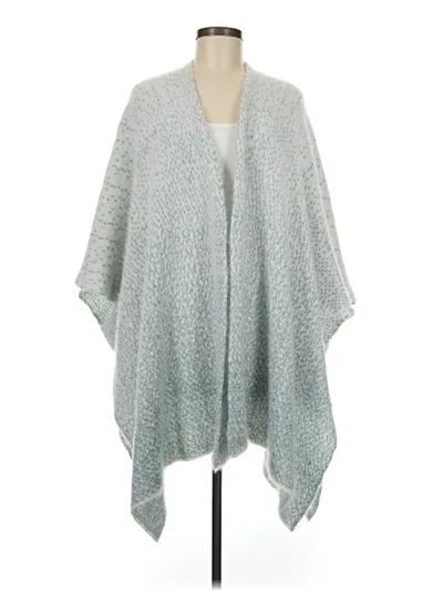 Pre-owned Lc Lauren Conrad Poncho In Silver