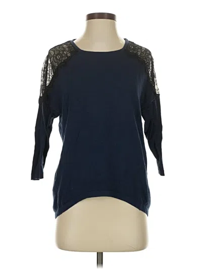 Pre-owned Lc Lauren Conrad Pullover Sweater In Blue
