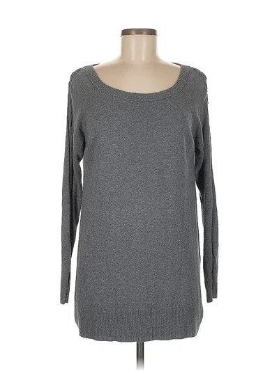 Pre-owned Lc Lauren Conrad Pullover Sweater In Gray