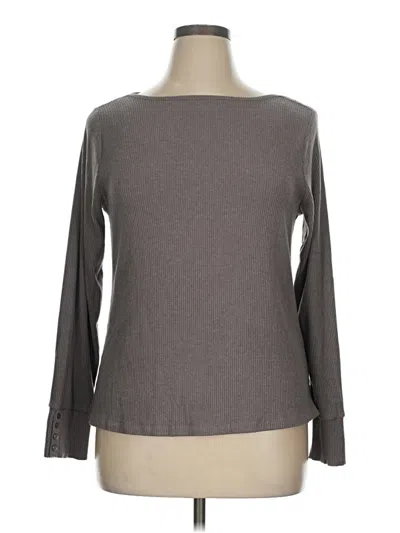 Pre-owned Lc Lauren Conrad Pullover Sweater In Gray