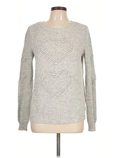Pre-owned Lc Lauren Conrad Pullover Sweater In Gray