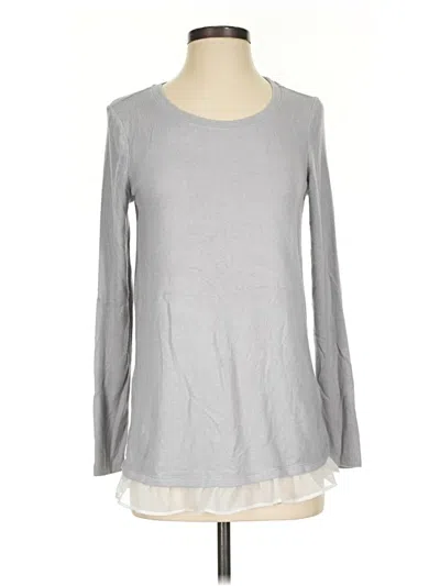 Pre-owned Lc Lauren Conrad Pullover Sweater In Gray