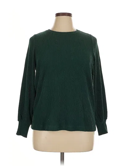 Pre-owned Lc Lauren Conrad Pullover Sweater In Green