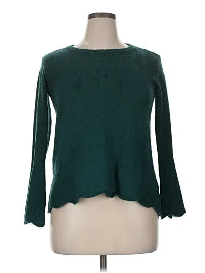 Pre-owned Lc Lauren Conrad Pullover Sweater In Green