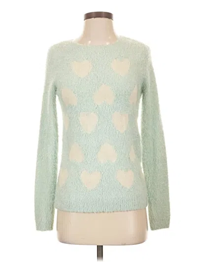 Pre-owned Lc Lauren Conrad Pullover Sweater In Green