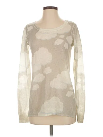 Pre-owned Lc Lauren Conrad Pullover Sweater In Ivory