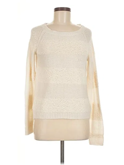 Pre-owned Lc Lauren Conrad Pullover Sweater In Ivory