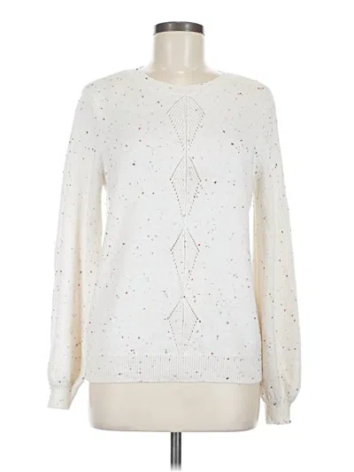 Pre-owned Lc Lauren Conrad Pullover Sweater In Ivory