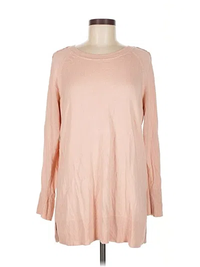 Pre-owned Lc Lauren Conrad Pullover Sweater In Pink