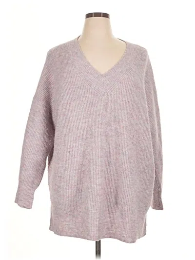 Pre-owned Lc Lauren Conrad Pullover Sweater In Pink