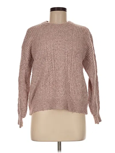 Pre-owned Lc Lauren Conrad Pullover Sweater In Pink