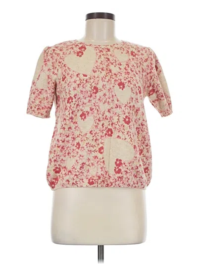 Pre-owned Lc Lauren Conrad Pullover Sweater In Pink