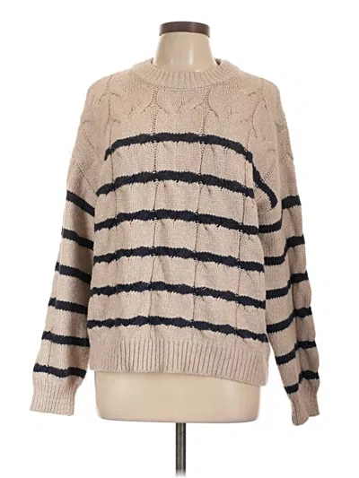 Pre-owned Lc Lauren Conrad Pullover Sweater In Tan